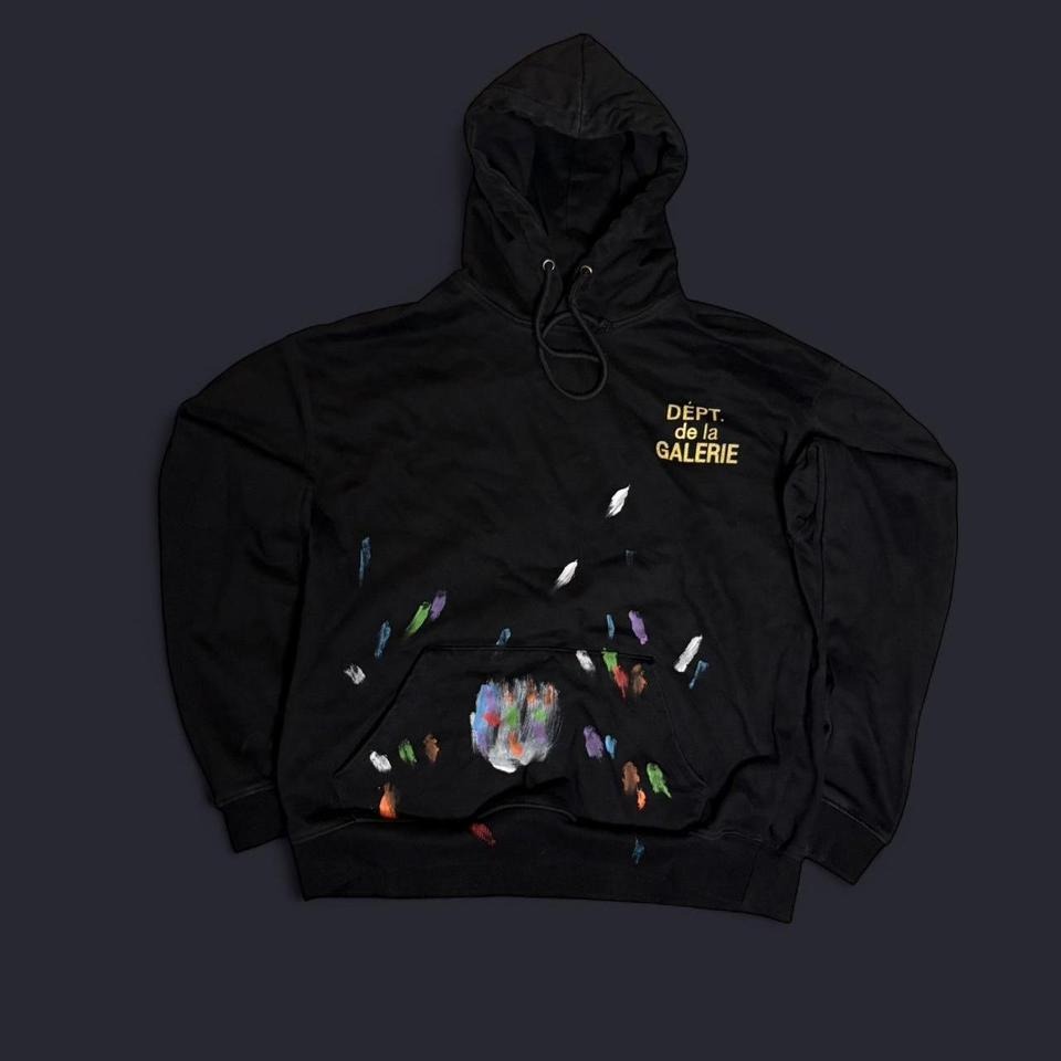 Authentic Dept. Gallery Black Hoodie Men Size M